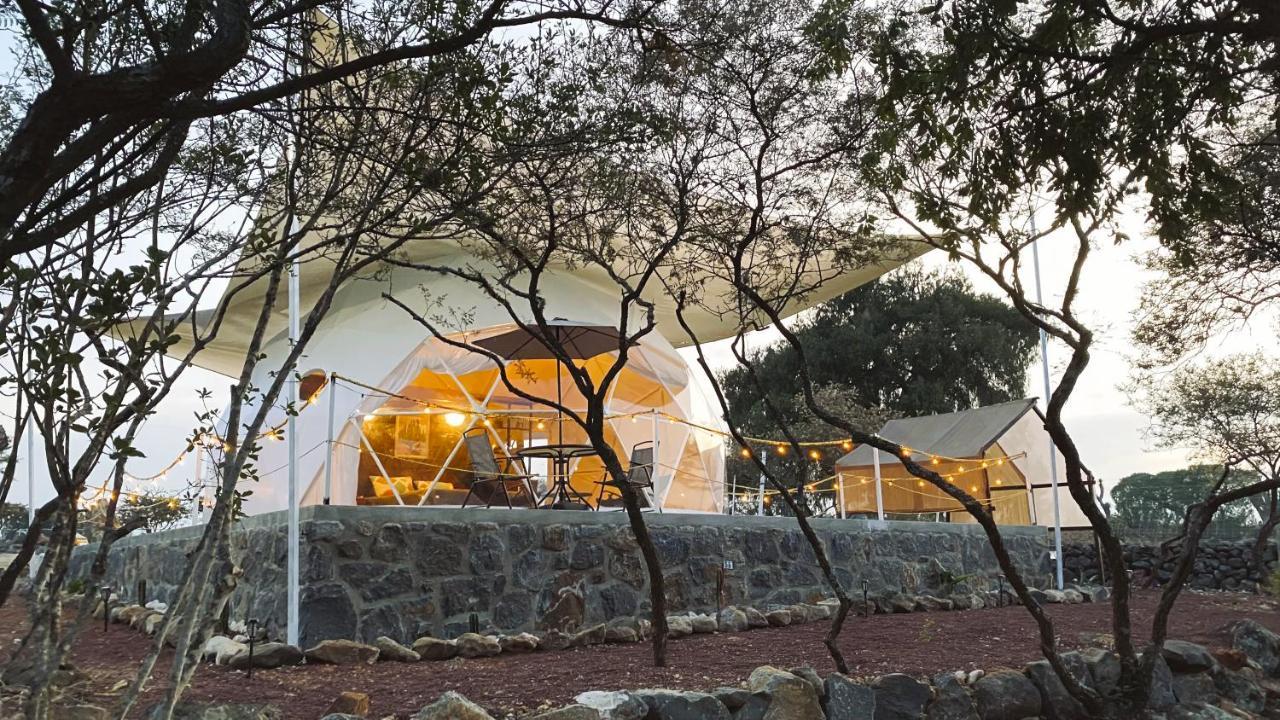 El Gato Glamping Con Vista A Prismas Basalticos Hotel Huasca de Ocampo Kültér fotó