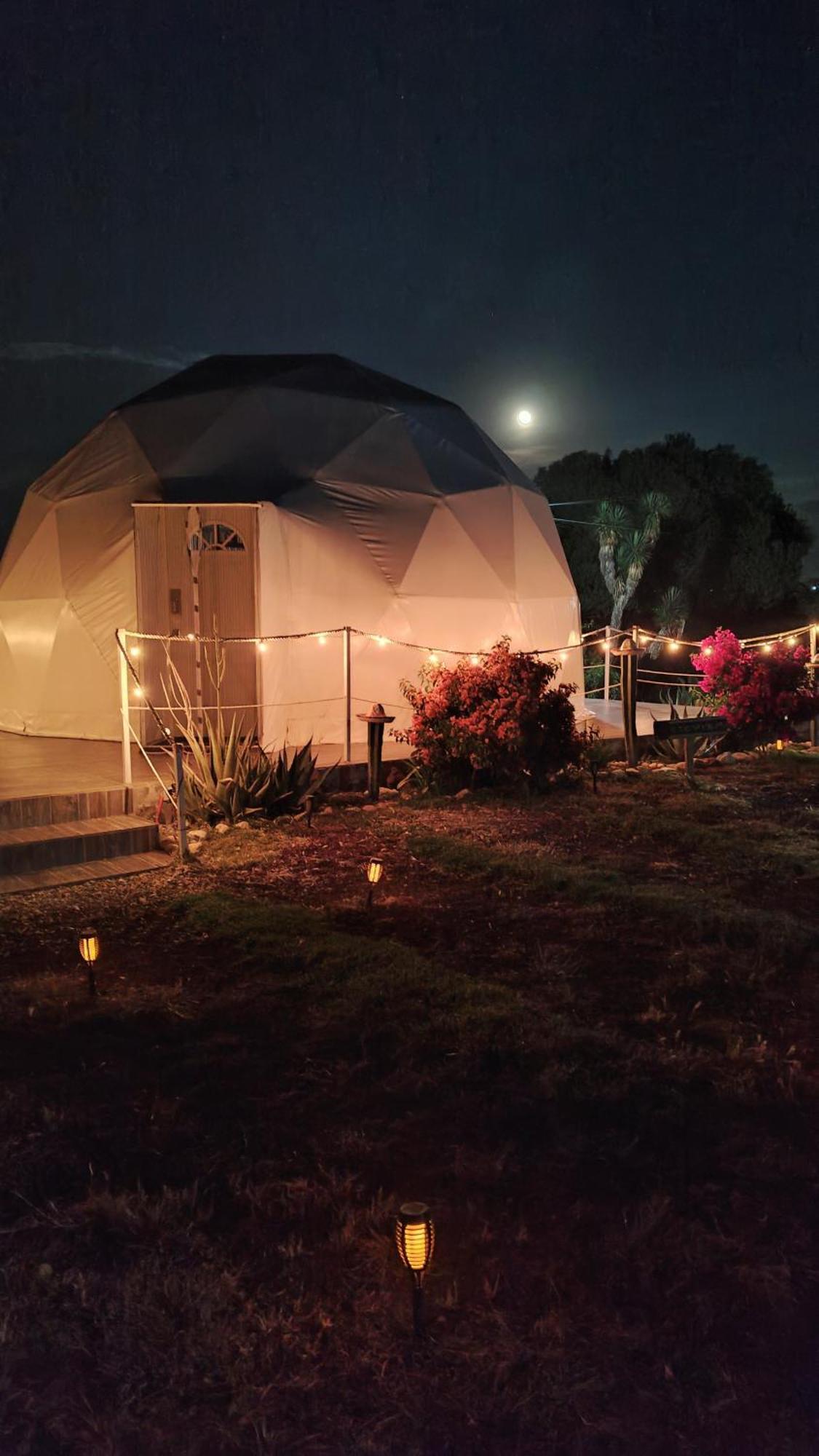 El Gato Glamping Con Vista A Prismas Basalticos Hotel Huasca de Ocampo Kültér fotó