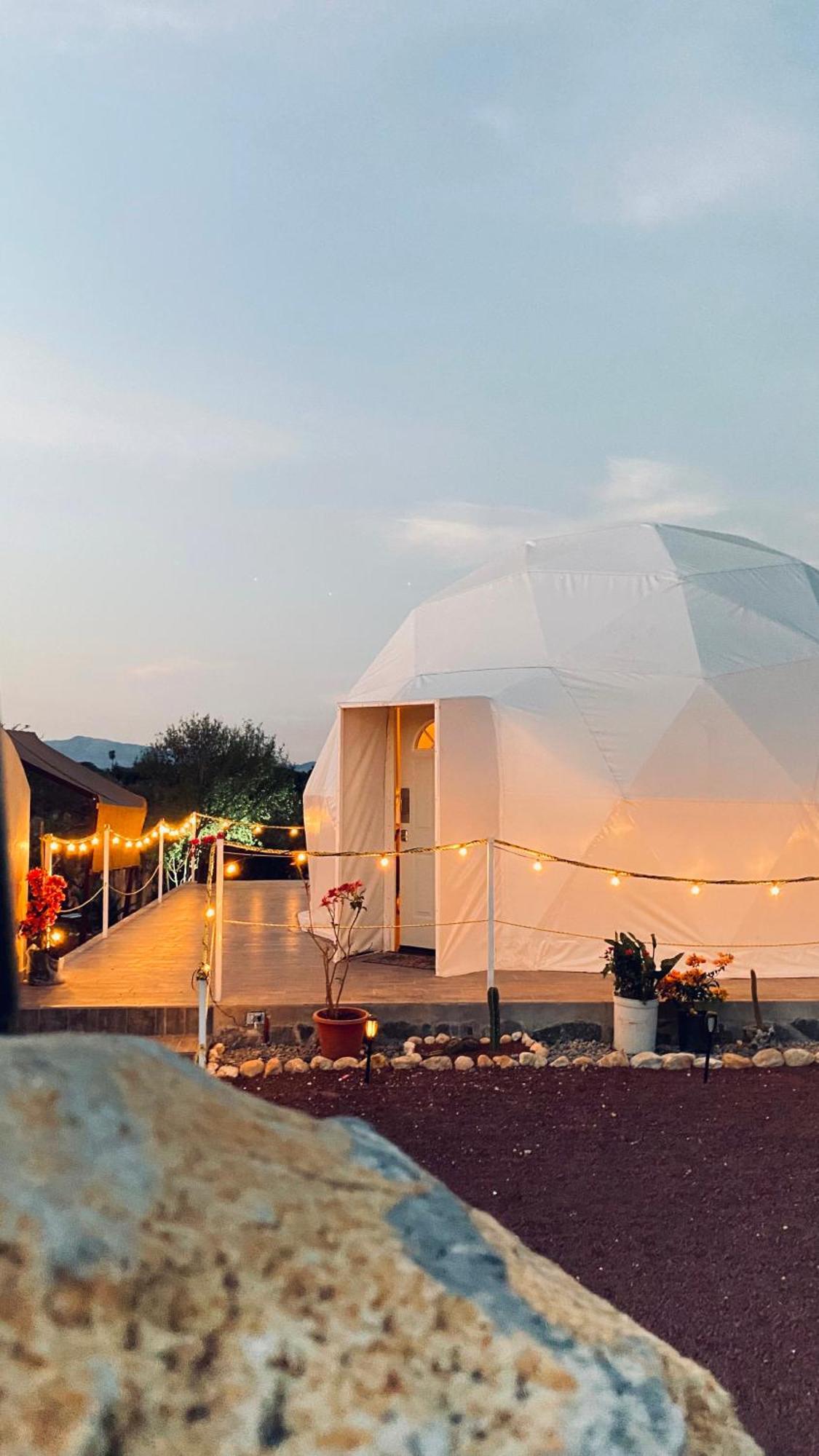 El Gato Glamping Con Vista A Prismas Basalticos Hotel Huasca de Ocampo Kültér fotó