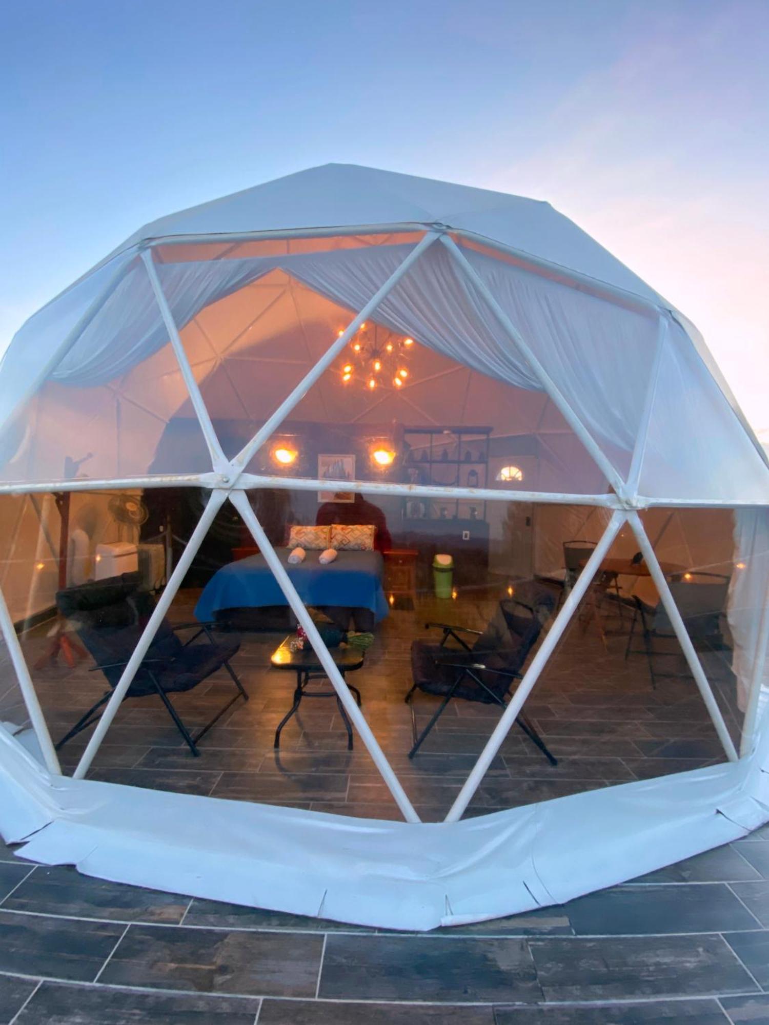 El Gato Glamping Con Vista A Prismas Basalticos Hotel Huasca de Ocampo Kültér fotó