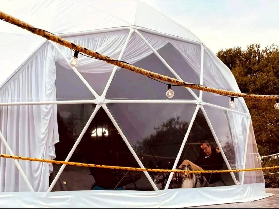 El Gato Glamping Con Vista A Prismas Basalticos Hotel Huasca de Ocampo Kültér fotó
