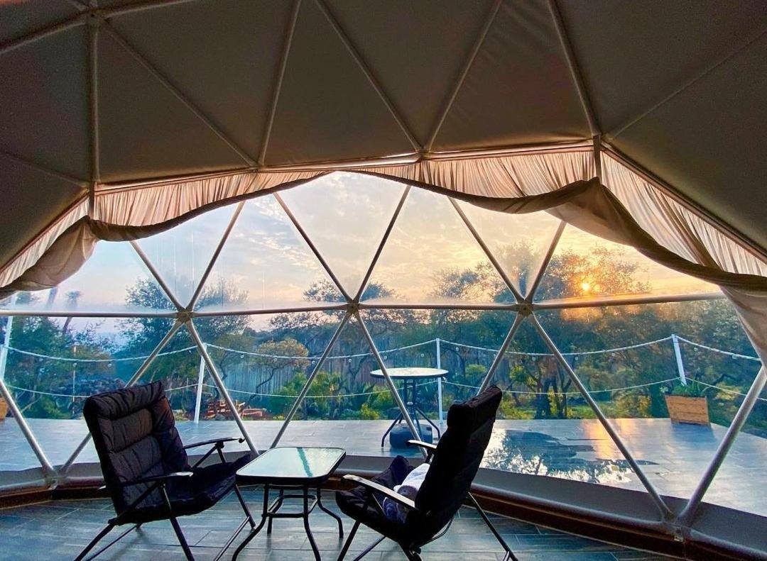 El Gato Glamping Con Vista A Prismas Basalticos Hotel Huasca de Ocampo Kültér fotó