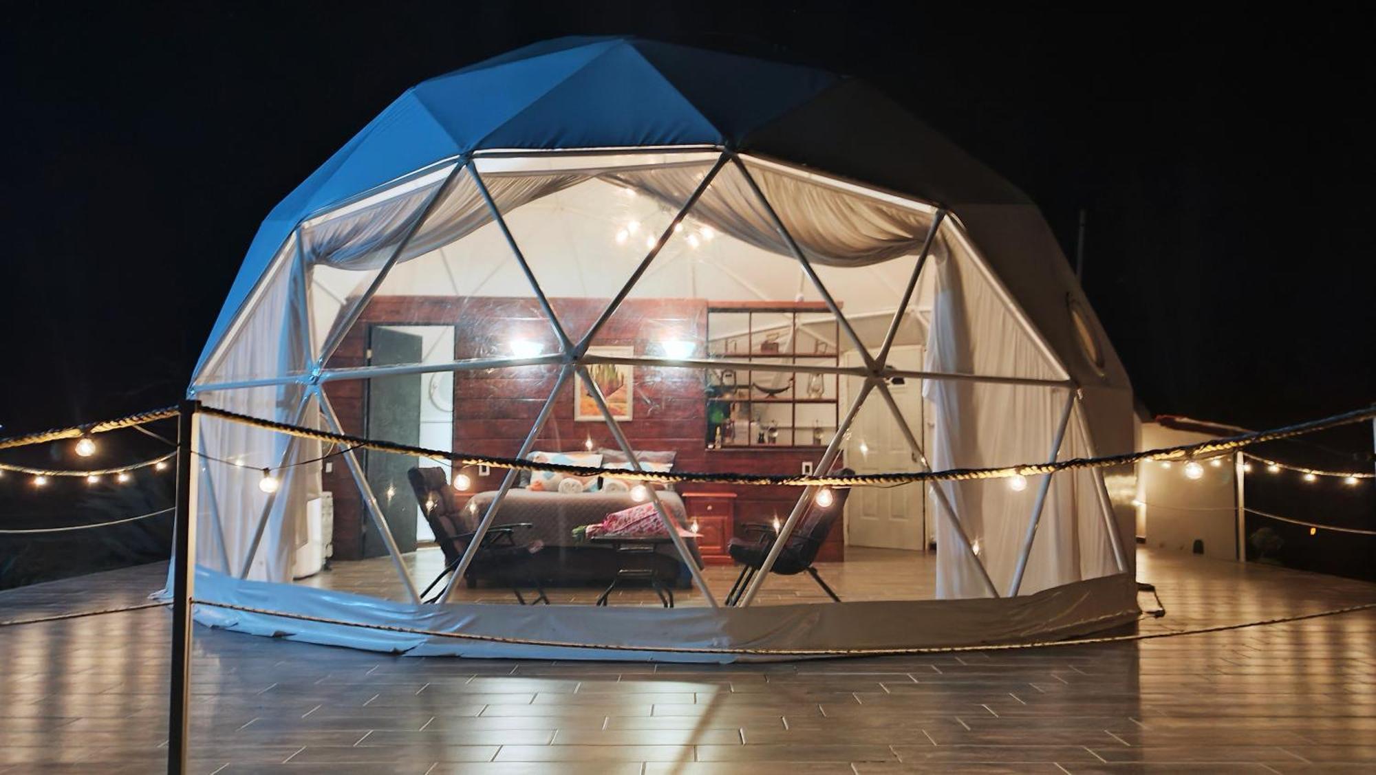 El Gato Glamping Con Vista A Prismas Basalticos Hotel Huasca de Ocampo Kültér fotó