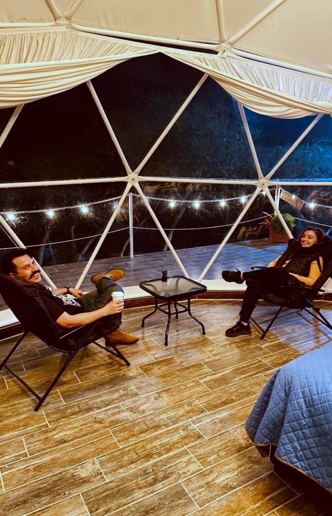 El Gato Glamping Con Vista A Prismas Basalticos Hotel Huasca de Ocampo Kültér fotó