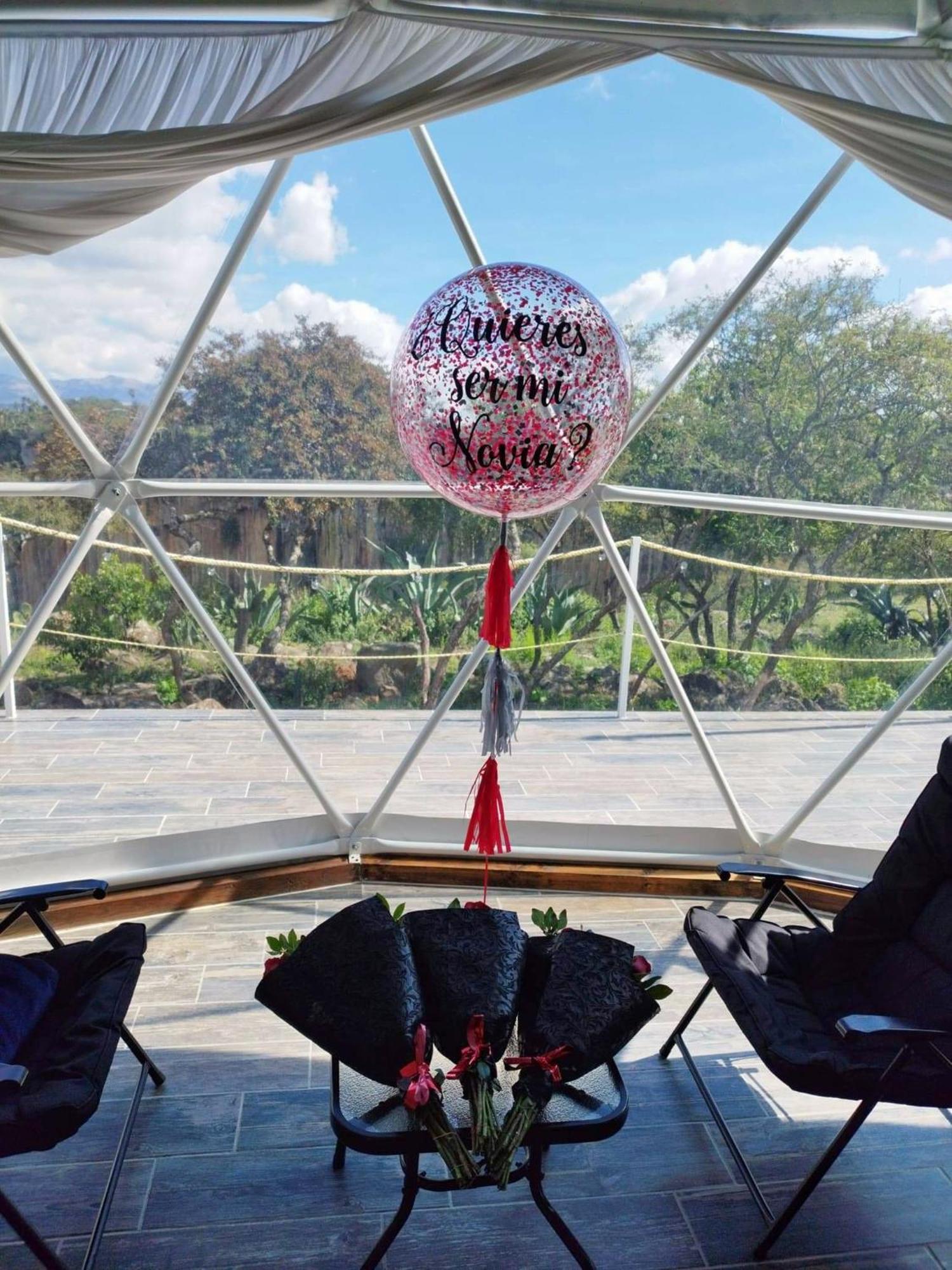 El Gato Glamping Con Vista A Prismas Basalticos Hotel Huasca de Ocampo Kültér fotó